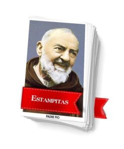 Estampitas por mayor de Padre Pio