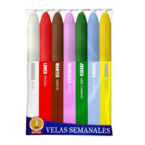 Velas semanales