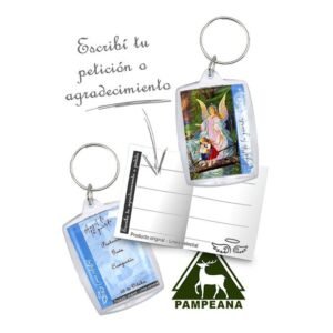 Llavero Ángel de la Guarda (línea celestial)