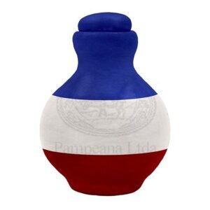 Cuartiña Bori Azul, Blanco y Rojo