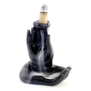 Fuente de humo Dos manos