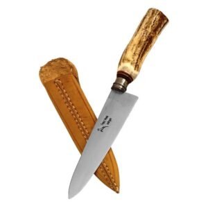 Faca empuñadura de ciervo 1 Faca empuñadura de ciervo