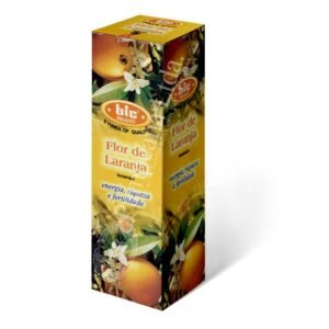 Flor de naranja sahumerio en varitas