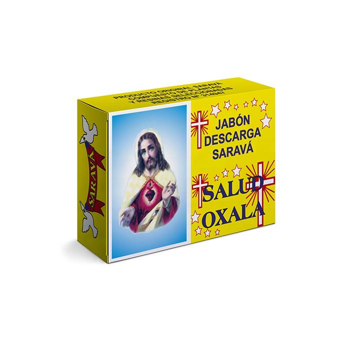 Corazon de jesus (Oxala) en jabon