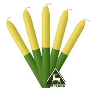 Vela N4 amarilla y verde