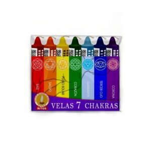 Pack de velas 7 chakras - Ritos