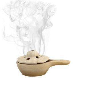 Sahumeriador de ceramica - Sarten 1 Sahumeriador de ceramica - Sarten