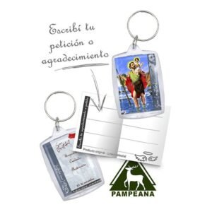 Llavero San Cristóbal (línea celestial)