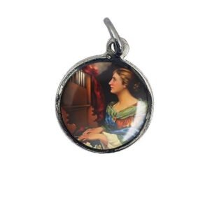 Medallita Santa Cecilia