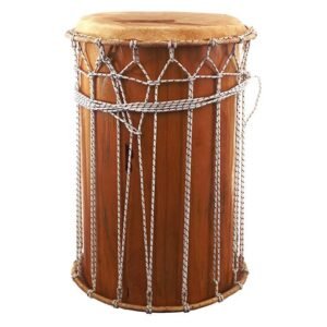 Tambor de madera con aro 26 x 50