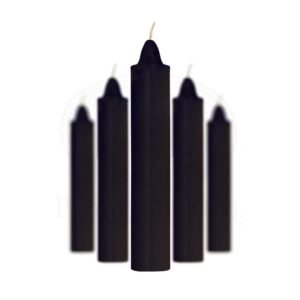 Vela-segura-de-15cm-Negra Vela segura negra de 15cm lisa