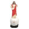 Cristo Abençoando (manto vermelho - sobre o globo)
