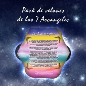 Pack de velones de los 7 arcangeles