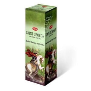 San Jorge sahumerio en varitas