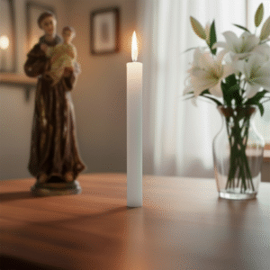 Vela N°4 Lisa Veladora Verde