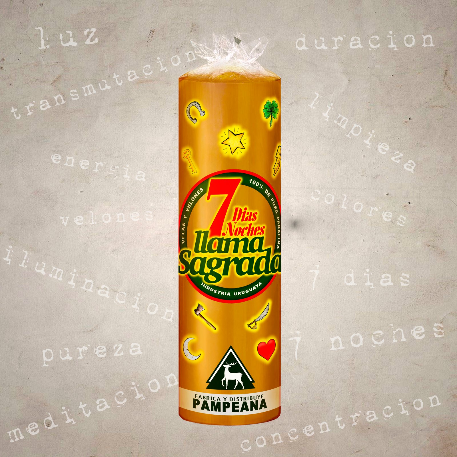 Velón 7 días de miel macizo