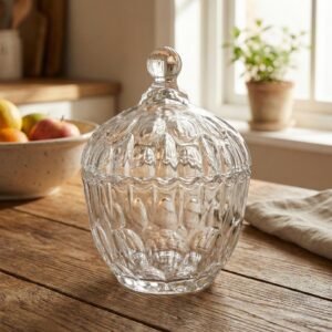 Caramelera de vidrio circulos