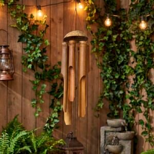 Llamador de Ángeles de Bambú