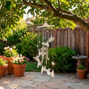 Llamador de Ángeles plateado