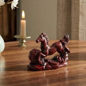 Caballo con moneda mediano