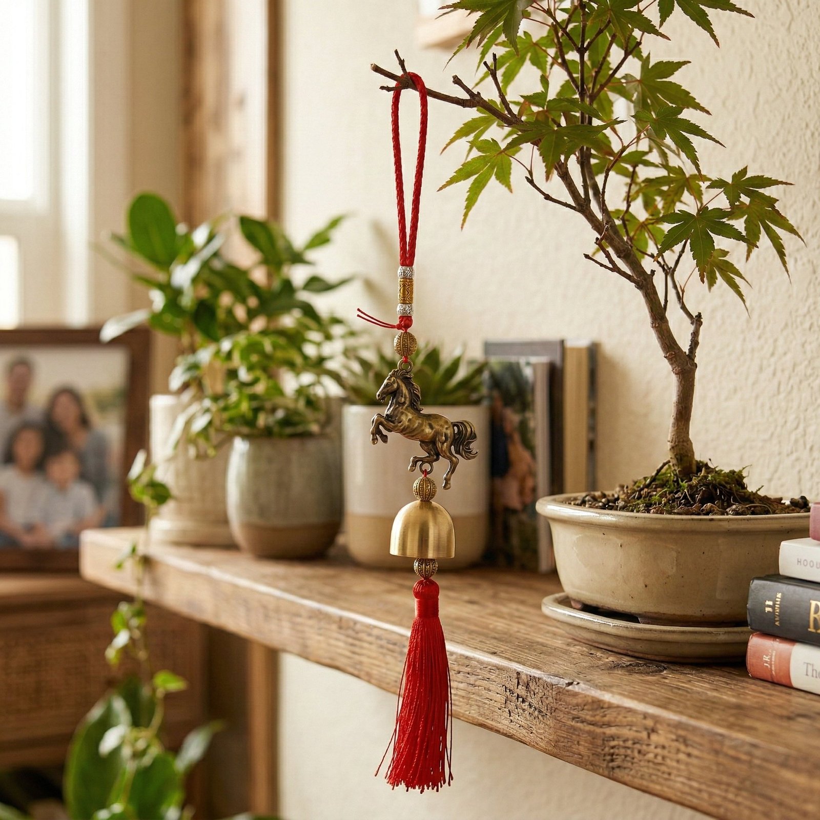 Colgante Caballo con campana