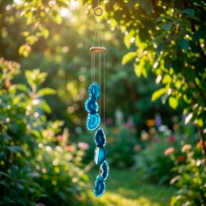 Llamador de Ángeles de piedras energéticas