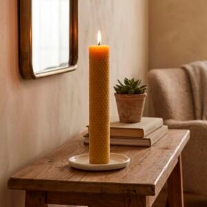 Vela cera miel natural velon