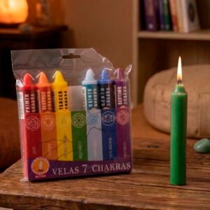 Pack de velas 7 chakras - Ritos