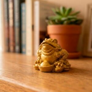 Sapo de tres patas para la suerte