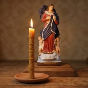 Vela de cera Virgen Desatanudos