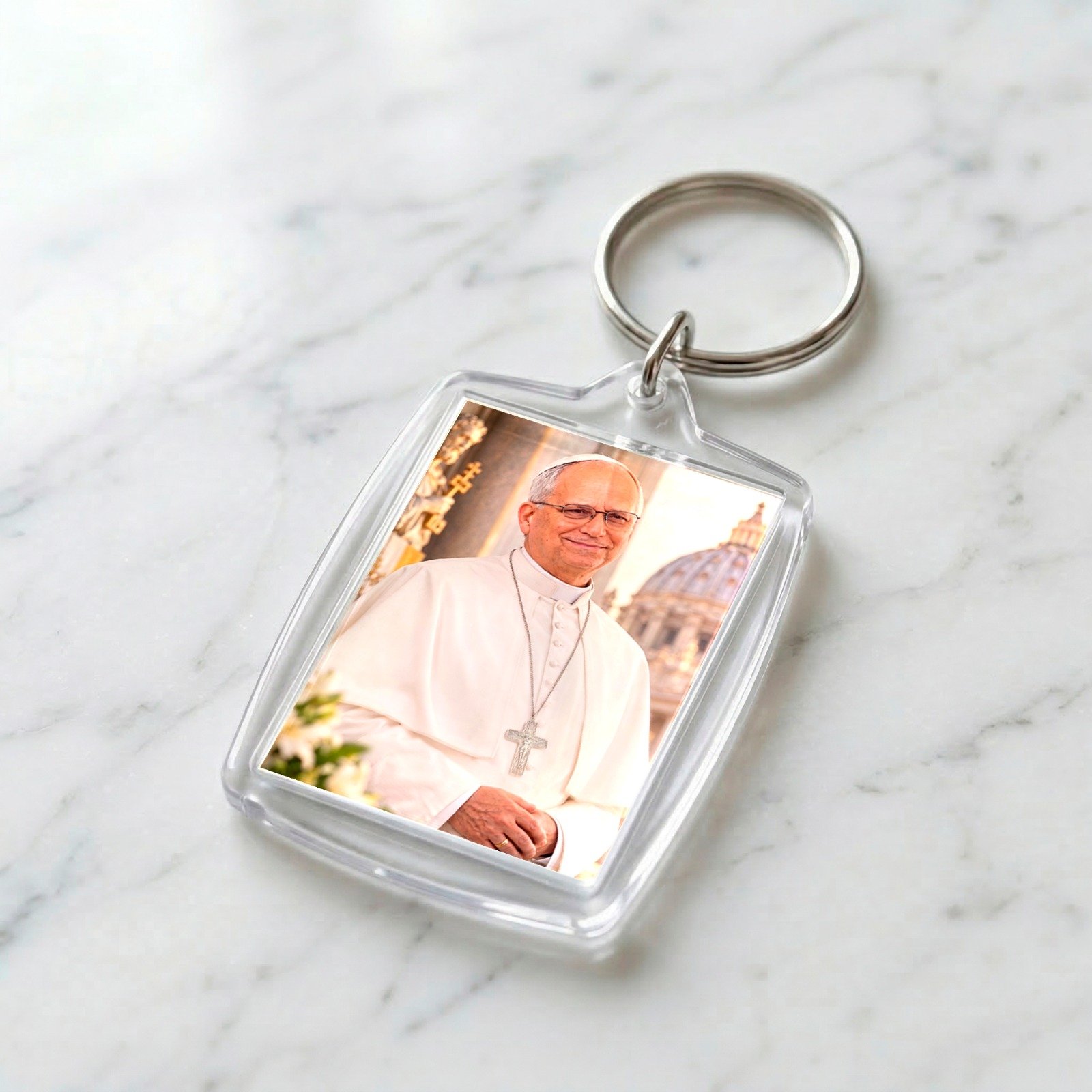 Llavero Papa León XIV